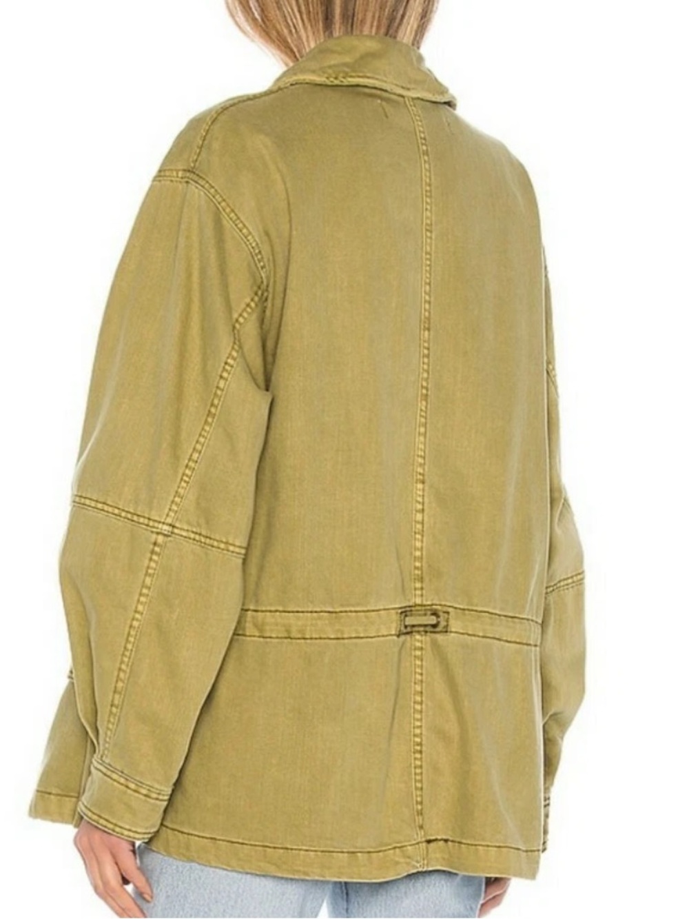 Free People Seize The Day Military Jacket ~ - Picture 5 of 14